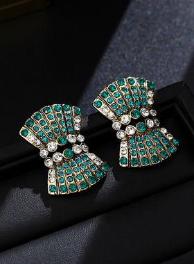 中古风蝴蝶结多层项链