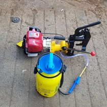 Dual pendulum cutting machine sawing machine for portable electric rail turnout internal combustion rail