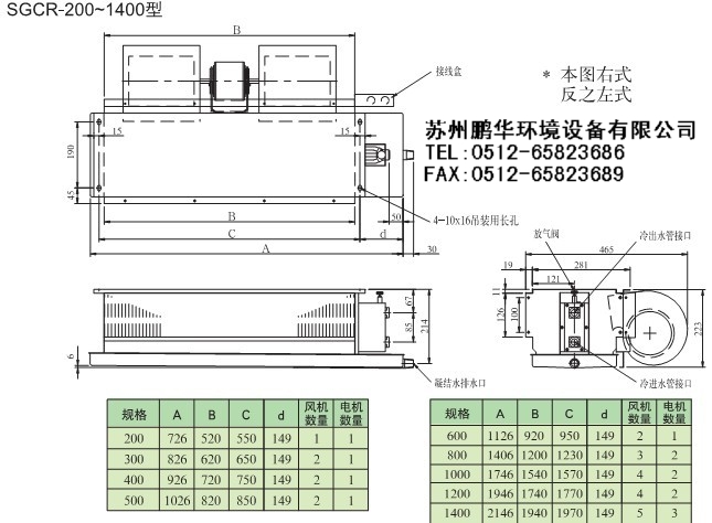 SINKO中日合资上海新晃风机盘管SGCR1000E12现货日本别墅中央空调-图1