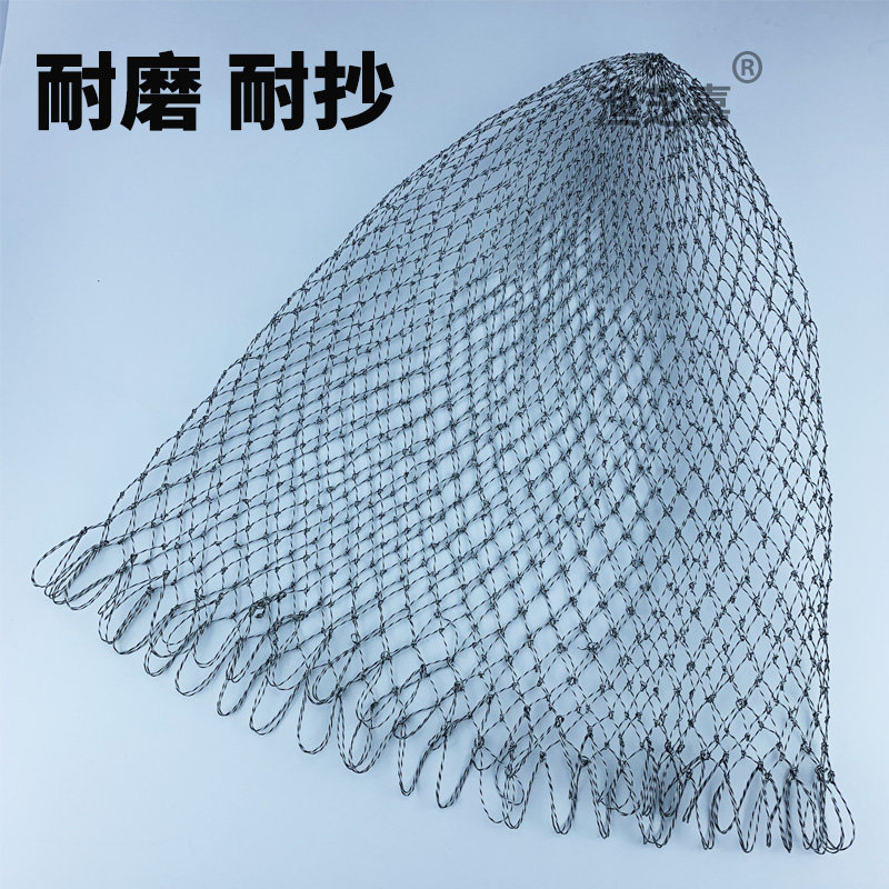 鱼网抄网兜钓鱼抄网网兜单网大力马手工防挂眼三角抄网头替换网兜,淘宝优惠券,粉丝福利购,淘宝优惠卷