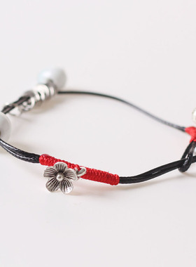 小众陶瓷学生编织手链