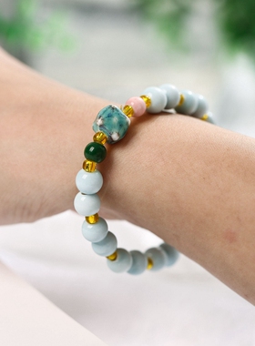 陶瓷首饰饰品手串单圈女小清新