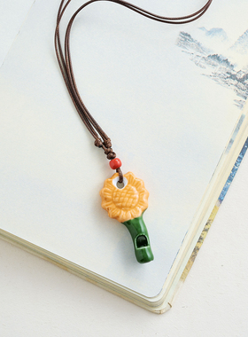 陶瓷向日葵项坠吊坠性价比货源