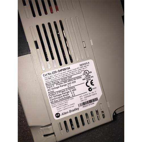 AB变频器22D-D4p0n104 1.5KW 380V 看 - 图0