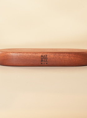 原上城实木车载摆件盲盒托盘底座