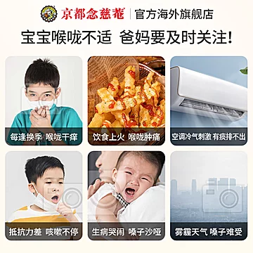 实惠装！京都念慈菴儿童枇杷蜜3盒[5元优惠券]-寻折猪