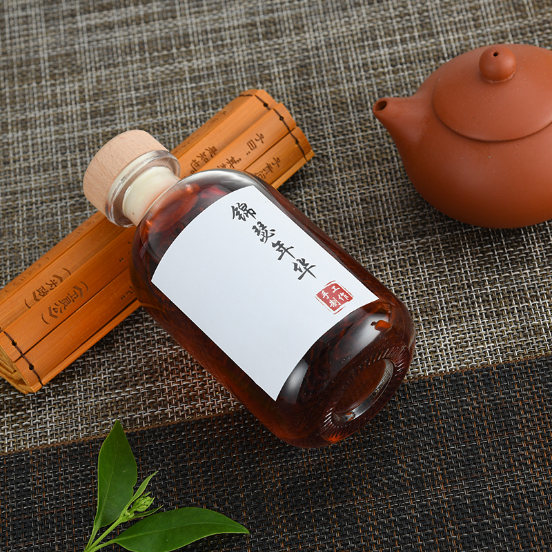 Homemade fruit wine bottle soaked wine sealed glass wine bottle