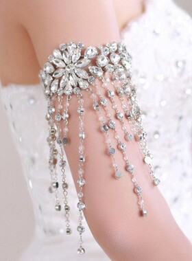 超闪新娘影楼道具装饰品婚纱手链