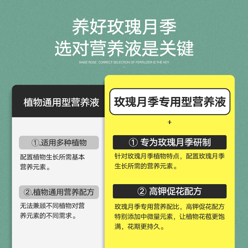 史丹利玫瑰花月季花营养液花肥料专用肥家用专用型盆栽通用液体肥 - 图0