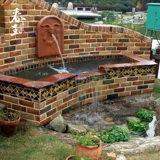 Каменная цветочная линия ручной работы декоративная линия талия линия сланцевой мозаика