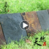 Натуральный Bluestone Gallery Courtyard Пол открытый кирпичный кирпичный кирпичный кирпичный сад. Каменный каменный камень антикварный кирпичный балкон на открытом воздухе кирпич