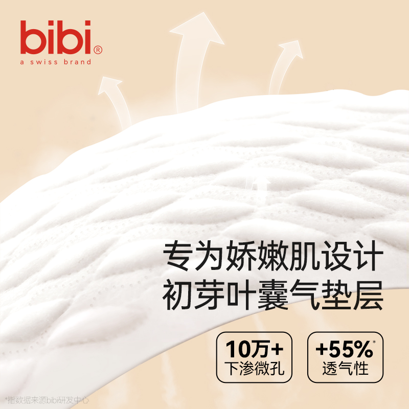 bibi遇见海蒂婴儿裤型纸尿裤拉拉裤成长裤薄大吸量尿不湿多码可选