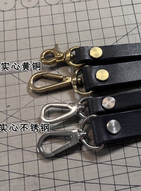 手工厚牛皮舒适包带单肩斜挎肩带