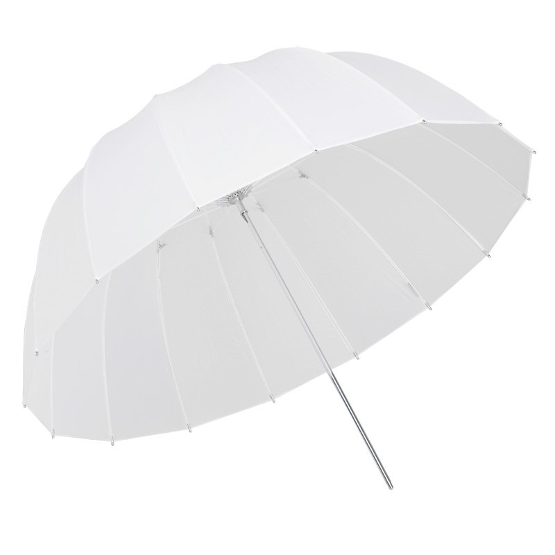 鑫威森85/105/130/170深口柔光伞反光伞半透明抛物线伞16杆纤维伞骨反射伞柔光摄影器材_虎窝淘