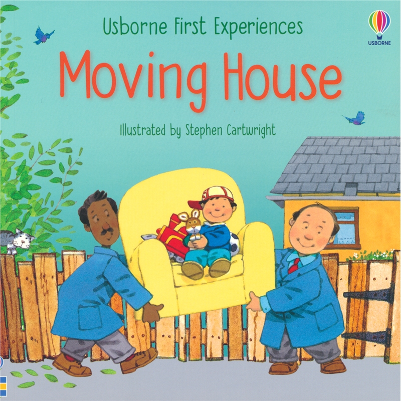 Usborne First Experiences 尤斯伯恩 儿童初体验 故事绘本 Going to the Dentist Hospital Moving house 亲子互动 英文原版进口 - 图3