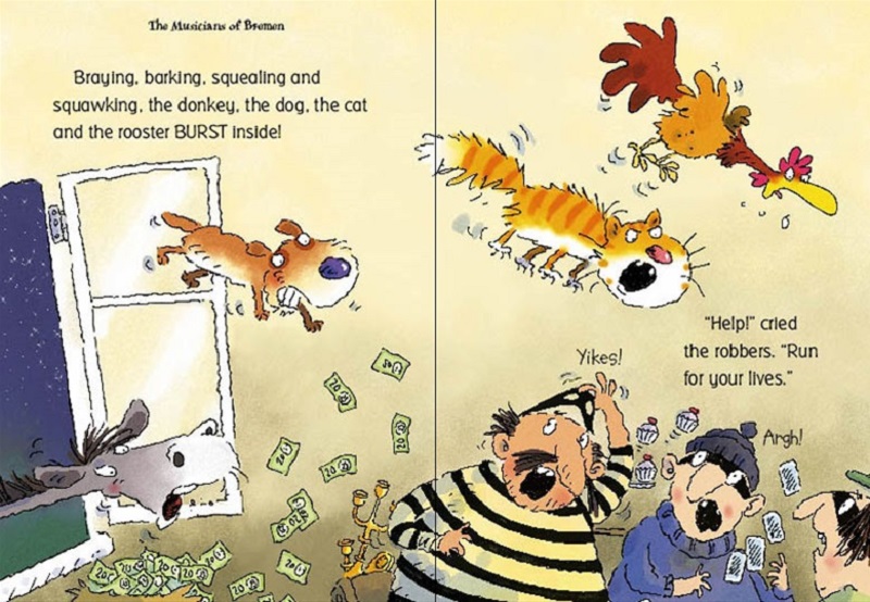 Usborne旗舰店原版英文 Illustrated Animal Stories动物的故事尤斯伯恩插图故事书精装儿童英语故事书英文绘本课外读物8+#-图2
