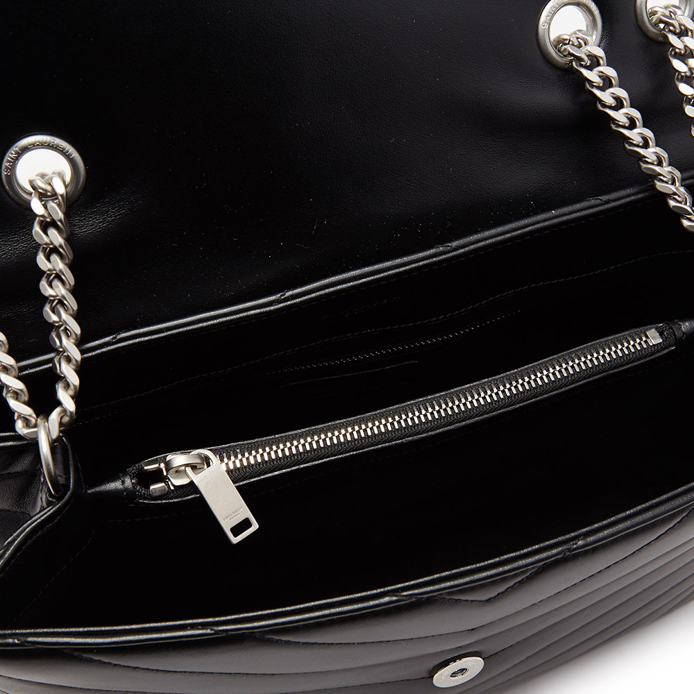 / ysl /圣罗兰loulou黑色饰单肩包 魅力惠海外折扣直营女士包袋