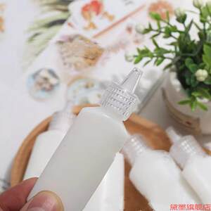 材料包水晶木胶玩具环保幼儿园瓶木制白乳胶小瓶可水洗透明儿童用