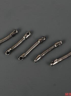 黑色蜡绳项链配饰女靠自己信念缎带吊坠时尚小众赫本风项圈choker