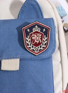 学校袖章书包绣花章英伦风刺绣布贴胸针英装饰服装JK胸章
