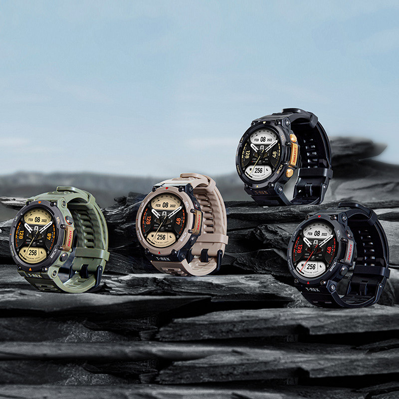 【新品发售】amazfit t-rex 2手表 玩物尚智智能设备智能手表