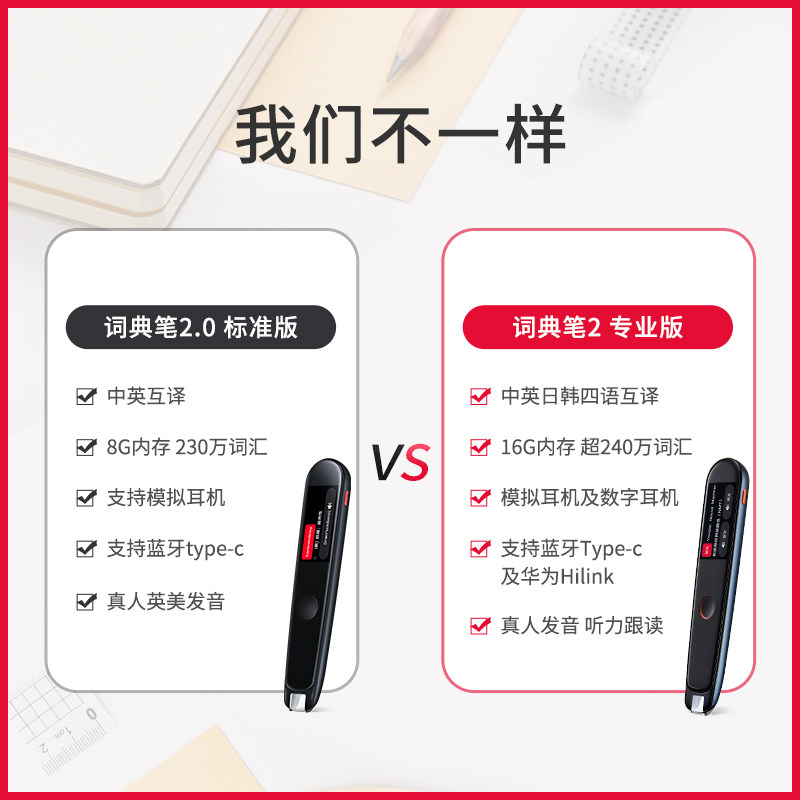 【专业版16g】网易有道翻译笔扫描笔 玩物尚智智能设备智能翻译机