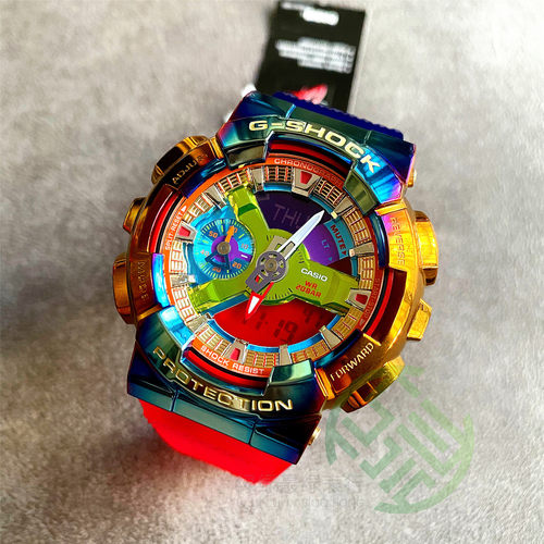 卡西欧G-SHOCK金属运动防水手表GM-110-1A/110B/110G-1A9 GM-S110 - 图2