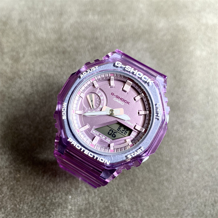 卡西欧G-SHOCK农家橡树八角运动女表GMA-S2100SK-7A  2100BA-3 BS - 图1