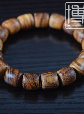 沉香天然印尼花奇楠饰品文玩佛珠