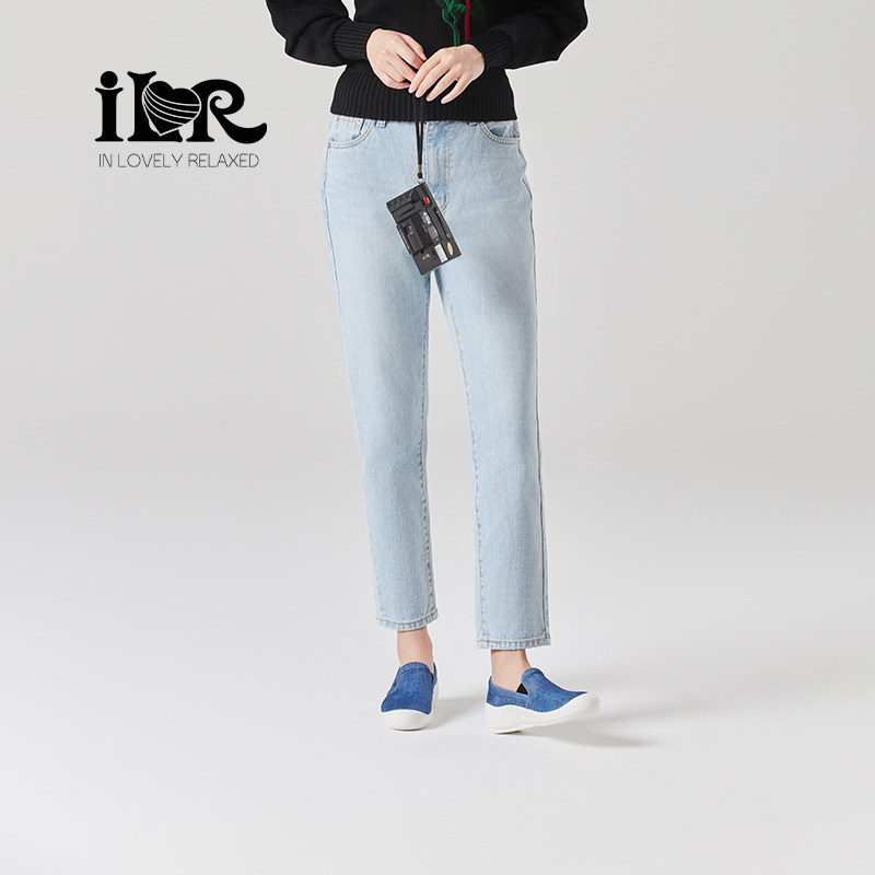 ILR因爱乐诗简约舒服乐福鞋软底一脚蹬通勤不累脚休闲坡跟女鞋,淘宝优惠券,粉丝福利购,淘宝优惠卷