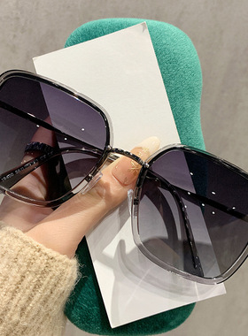 墨镜女近视可配度数大脸防紫外线