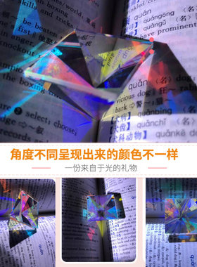 魔王城堡宇宙极光立方合色棱镜
