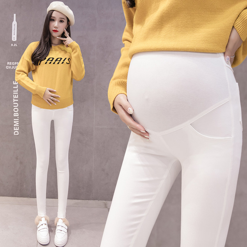 孕妇裤新款2020年春秋外穿打底裤 雯香姿孕妇打底裤