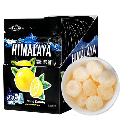 大马碧富薄荷糖海盐咸柠檬糖清新马来西亚进口himalaya牌糖果零食 - 图0