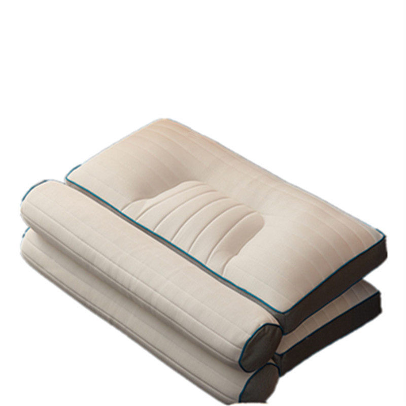 新款荞麦壳反牵引护颈椎乳胶枕头助睡眠纤维枕芯家用单人枕头,淘宝优惠券,粉丝福利购,淘宝优惠卷