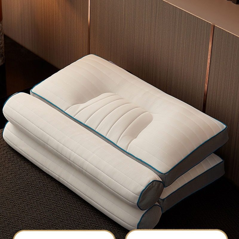 新款荞麦壳反牵引护颈椎乳胶枕头助睡眠纤维枕芯家用单人枕头,淘宝优惠券,粉丝福利购,淘宝优惠卷