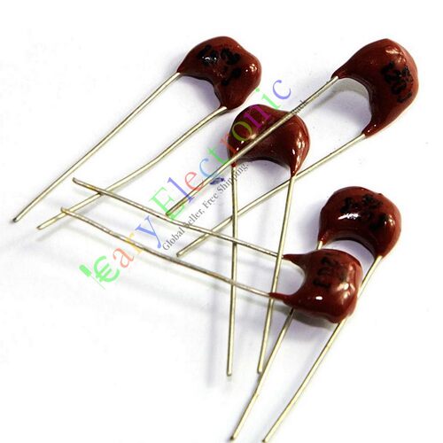 进口银云母发烧无极电容直插铜脚120pf/150pf/220pf等高压500V - 图1