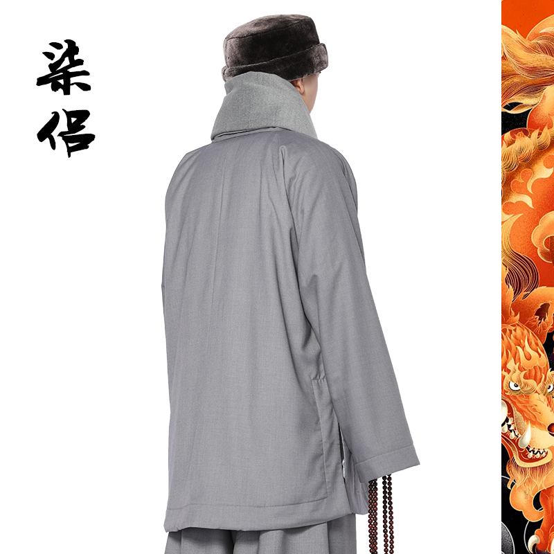 七侣冬季哔叽加绒僧服小褂和尚服 七侣其他民族服装