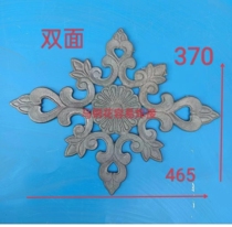 Cast iron iron art accessories stamping iron door imitation antique floral iron gun pointed decoration and door head adornment courtyard welding gate