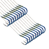 Галстук хороший рыбный крючок готовый суб -линий двойной крючок Iseni Bean с заливными костюмами для рыбалки на рыбалку