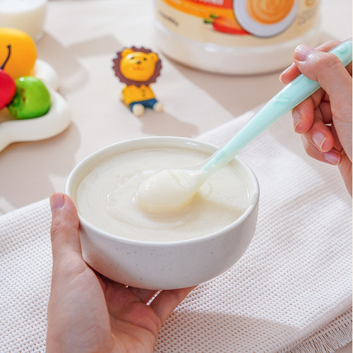 喜乐臣婴儿米粉辅食细米粉宝宝米糊婴幼儿营养米粉800g桶装 - 图2