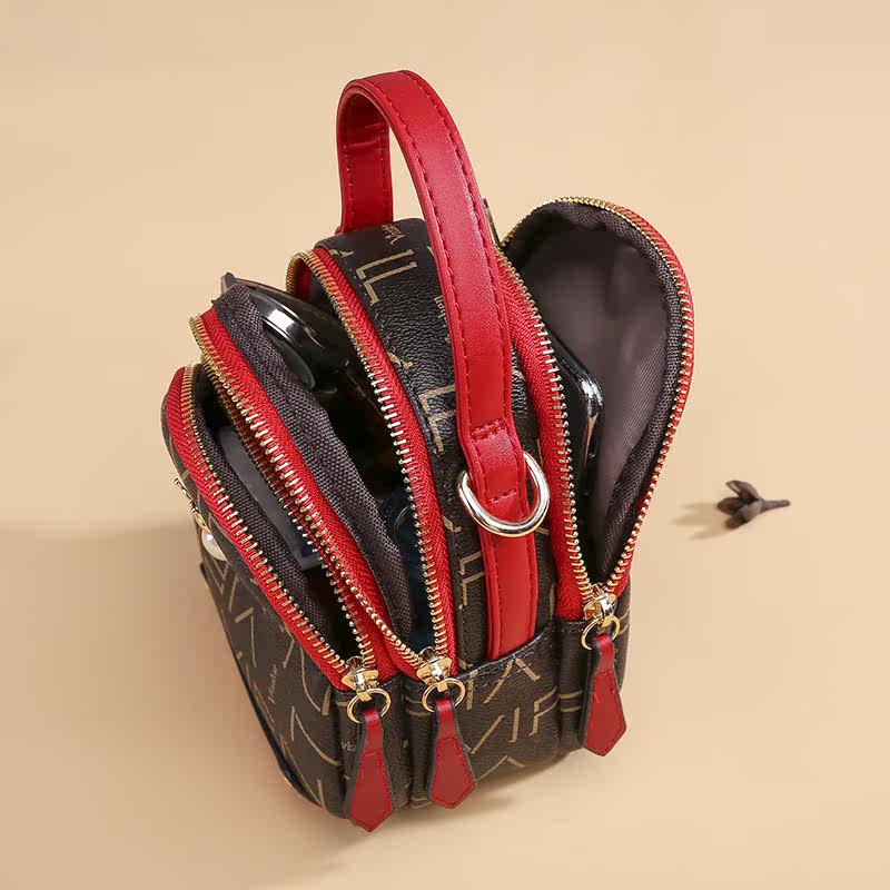 手机女2020新款迷你时尚百搭斜跨包 檀梵女士包袋