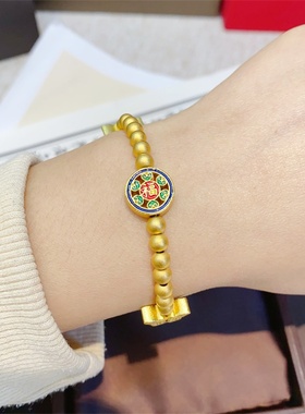 烧蓝珐琅彩蝴蝶手链手串