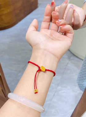 黄铜镀金手链民族风女