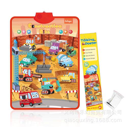 Electronic English Alphabet Wall Chart Talking ABC Letters - 图3