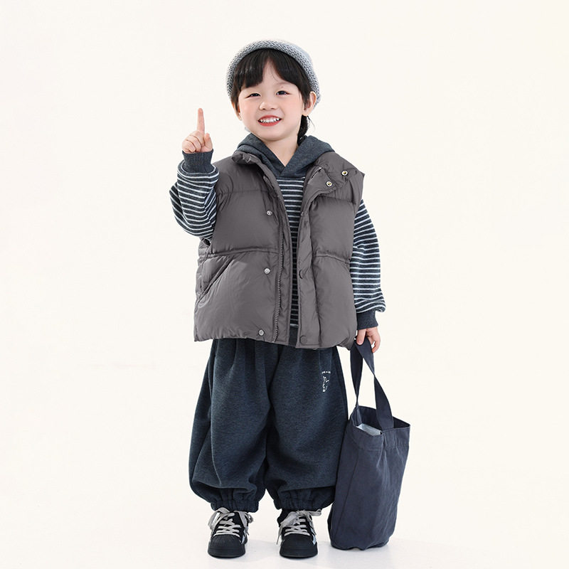 畅果童装男童羽绒马甲儿童冬装新款保暖外套中小童90白鸭绒马夹,淘宝优惠券,粉丝福利购,淘宝优惠卷