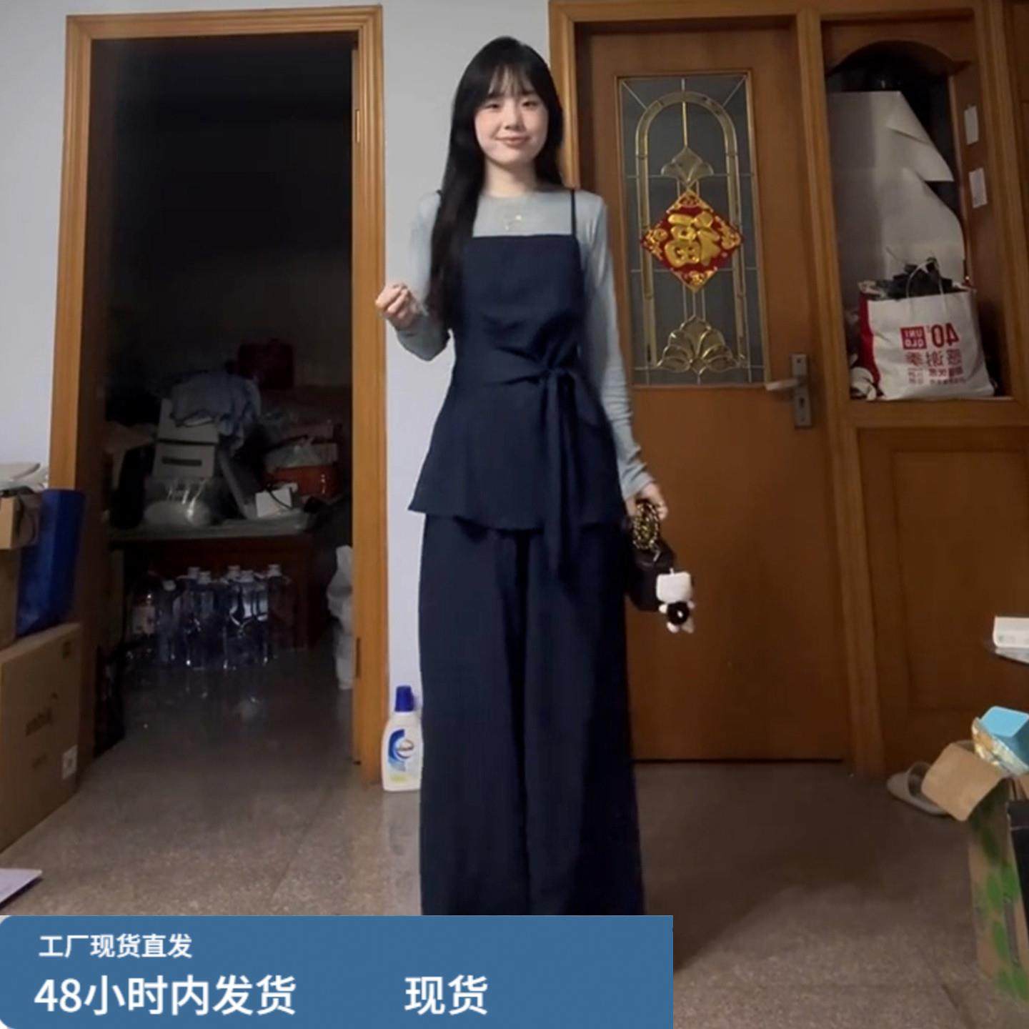 韩系高级感连衣裙子女春秋季2025新款巨好看温柔气质收腰长裙套装,淘宝优惠券,粉丝福利购,淘宝优惠卷