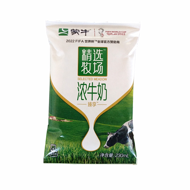 蒙牛臻享纯浓牛奶230ml*16袋硬纸袋包装整箱奶香浓郁特价全脂早餐 - 图3