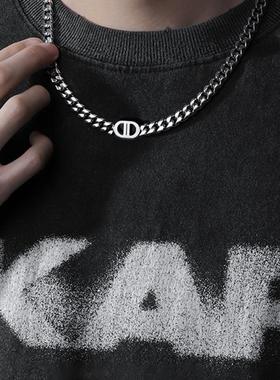 【王嘉尔同款】古巴项链男款钛钢