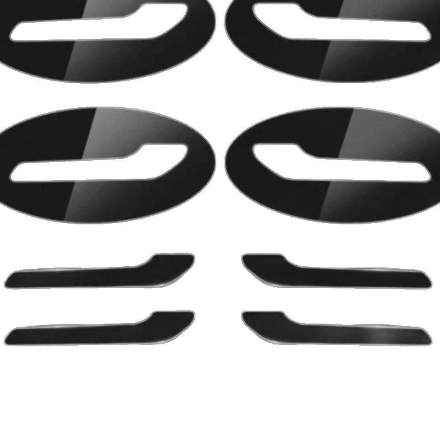 适用于焕新版model3熏黑大灯膜车灯尾灯汽车用品大全改色黑武士膜 - 图3